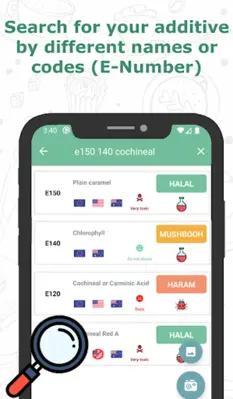 Scan Halal food-Additive haram android App screenshot 0