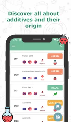 Scan Halal food-Additive haram android App screenshot 3